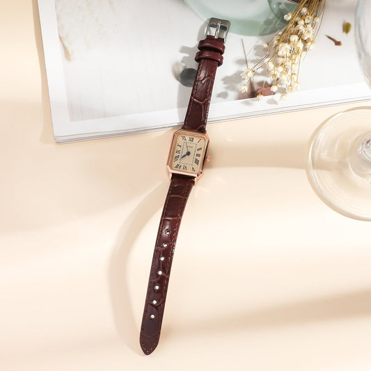 Women's Design Simple Fashion Square Watch Quartz Watch ETYN