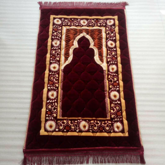 Portable Worship Blanket: Inspired by Mid-East and Indonesian Muslim Printing