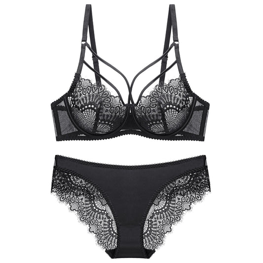 Lace Bra Ladies Sexy Lingerie Bra Set Abib