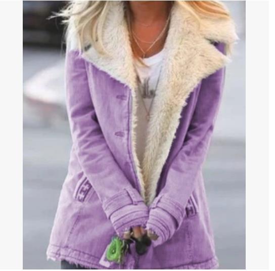 Women’s Winter Warm Coat – New Style Elegant Thick Outerwear ETYN