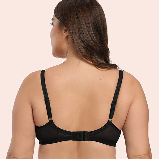 Oversized Bra & Silk-Feel Bra for Women Abib
