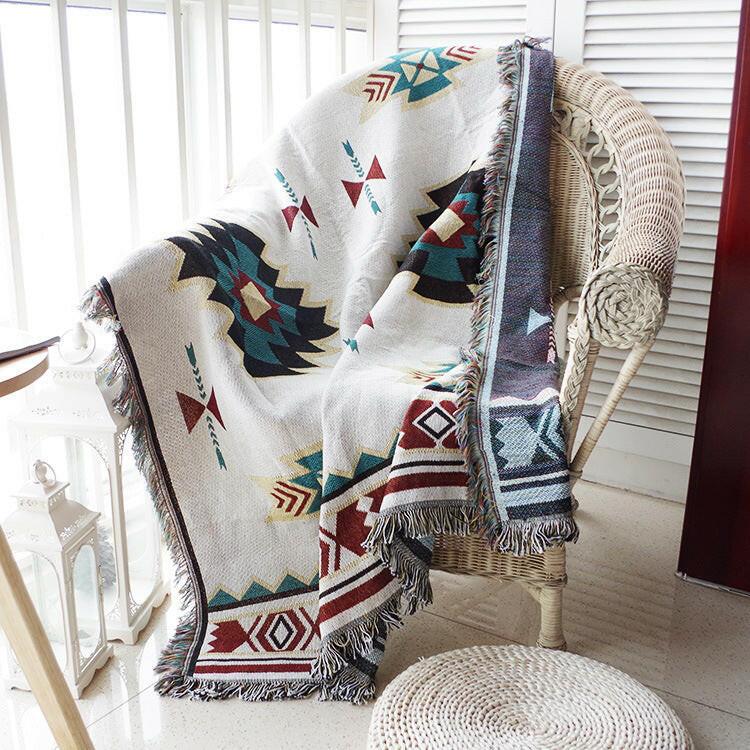 Sucre knitted thread blanket sofa towel sofa blanket