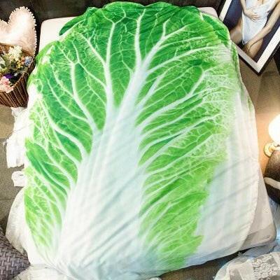 Whimsical Cabbage Blanket: A Creative Twist for Your Home Decor