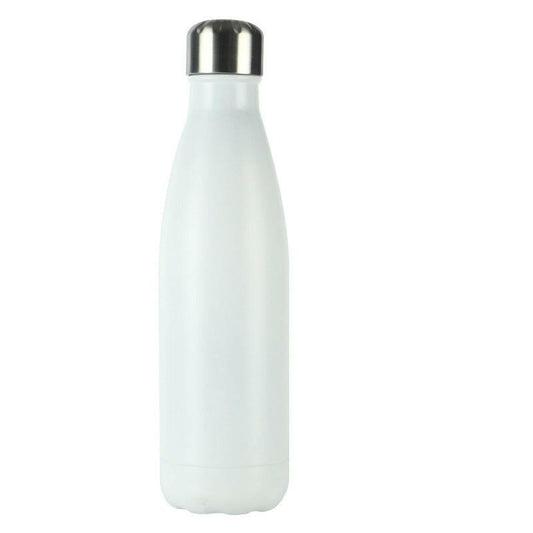 Personalized DIY Stainless Steel Vacuum Flasks 500ml Portable Car Stainless Steel Water Bottle Large Capacity Travel Thermal Mug - myETYN