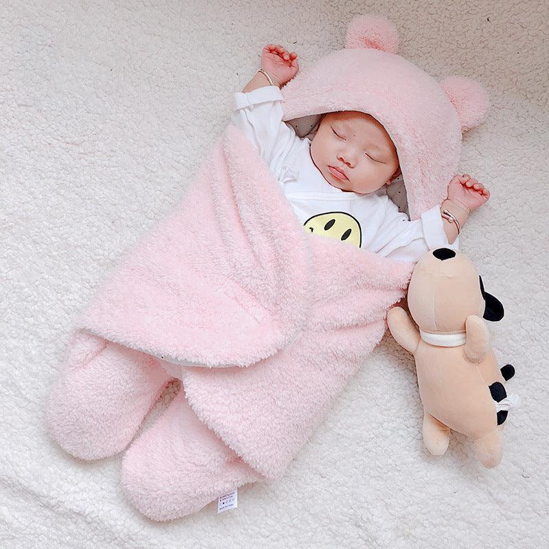 Baby Sleeping Bag Envelope for Newborn Baby Winter Swaddle Blanket