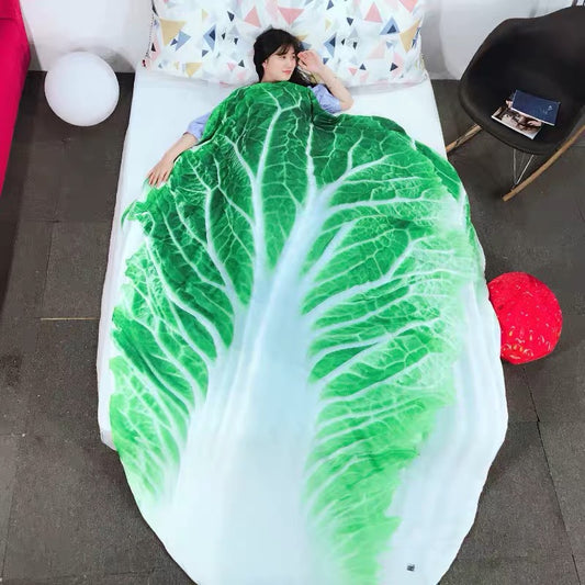 Whimsical Cabbage Blanket: A Creative Twist for Your Home Decor