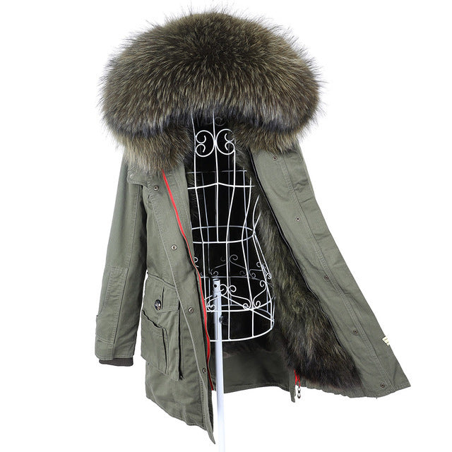 Women’s Faux Fur Collar Winter Coat | Luxury Leisure Polyester Overcoat – XS to XXL