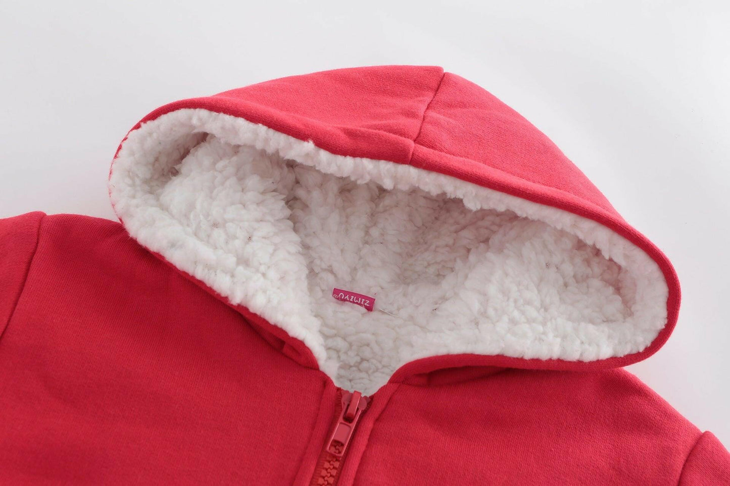 Children's Fleece Thick Coat Hooded Top Winter Clothes myETYN