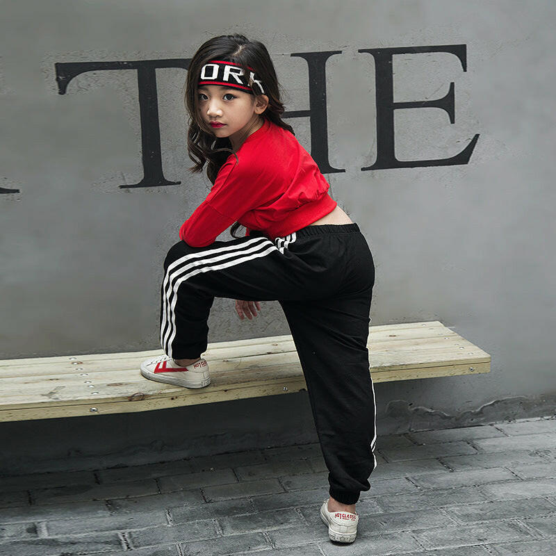 Children's Hip-hop Suit Women's Hip-hop Long-sleeved Loose Sweater myETYN