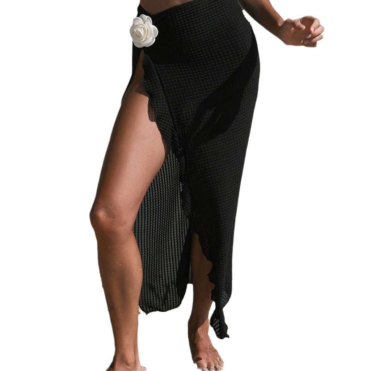 Pure Color Bikini Three Piece Swimsuit Women