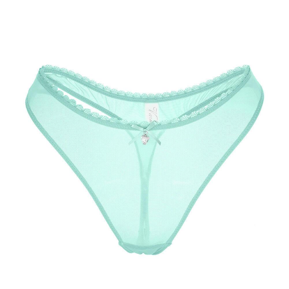 Weisi Honey Silk Ultra Thin Transparent Mesh T Back Ladies T Shaped Panties - myETYN