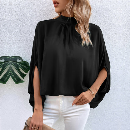 Summer Women Clothing Solid Color Shirt Women - myETYN