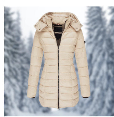 Mid-length Slim-fit Quilted Jacket ETYN