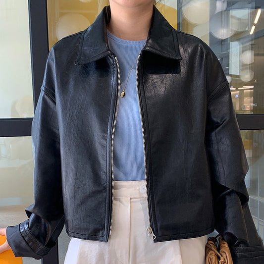 Leather Biker Jacket ETYN