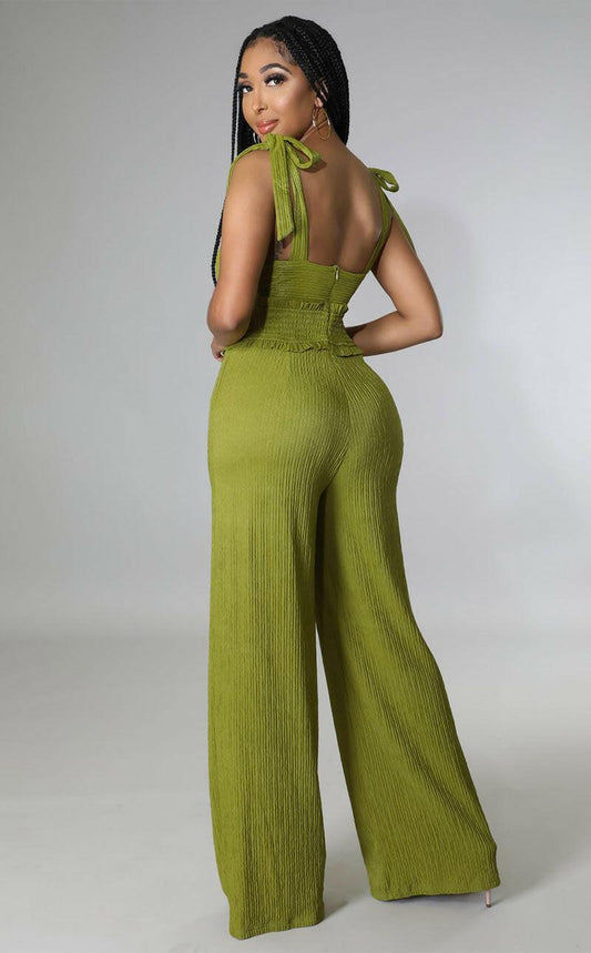 Women Clothing Jumpsuit Pants Summer Sleeveless Jumpsuit Casual