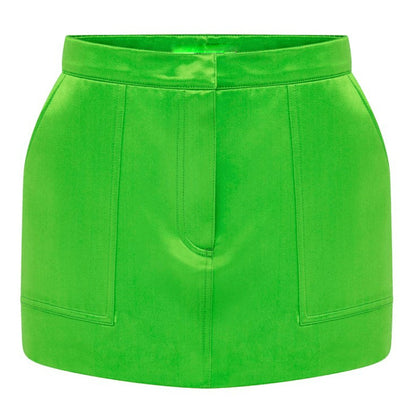 Double-Breasted Loose Suit Short Skirt Two-Piece Set