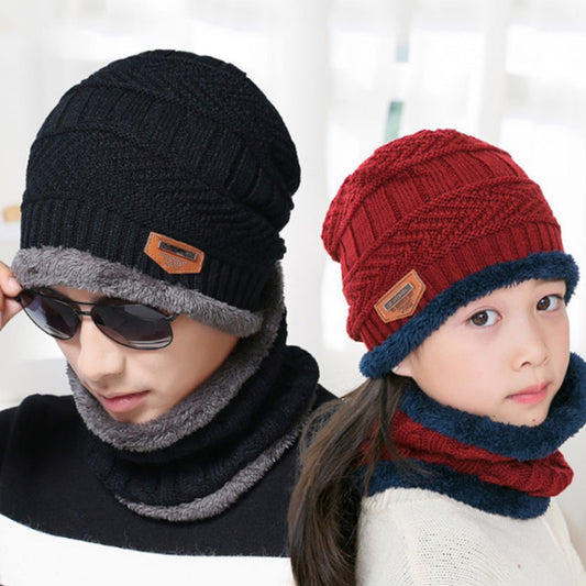 Men's Plus Fleece Knitted Hat Ladies - myETYN