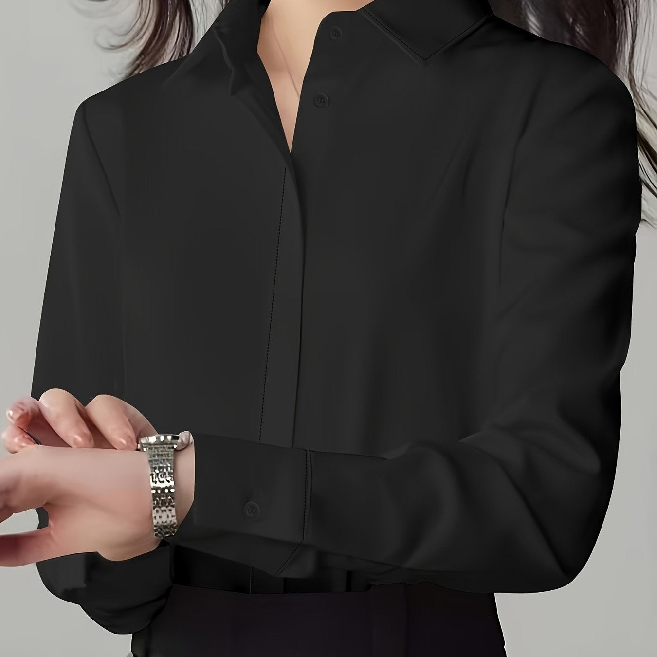 New Career Women's Shirt France High-end Temperament