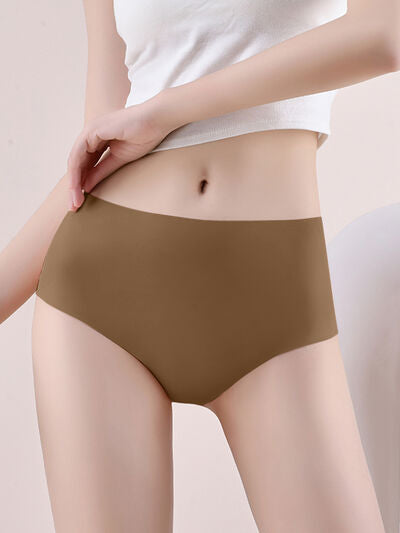 Seamless Mid-Rise Waist Panty - myETYN