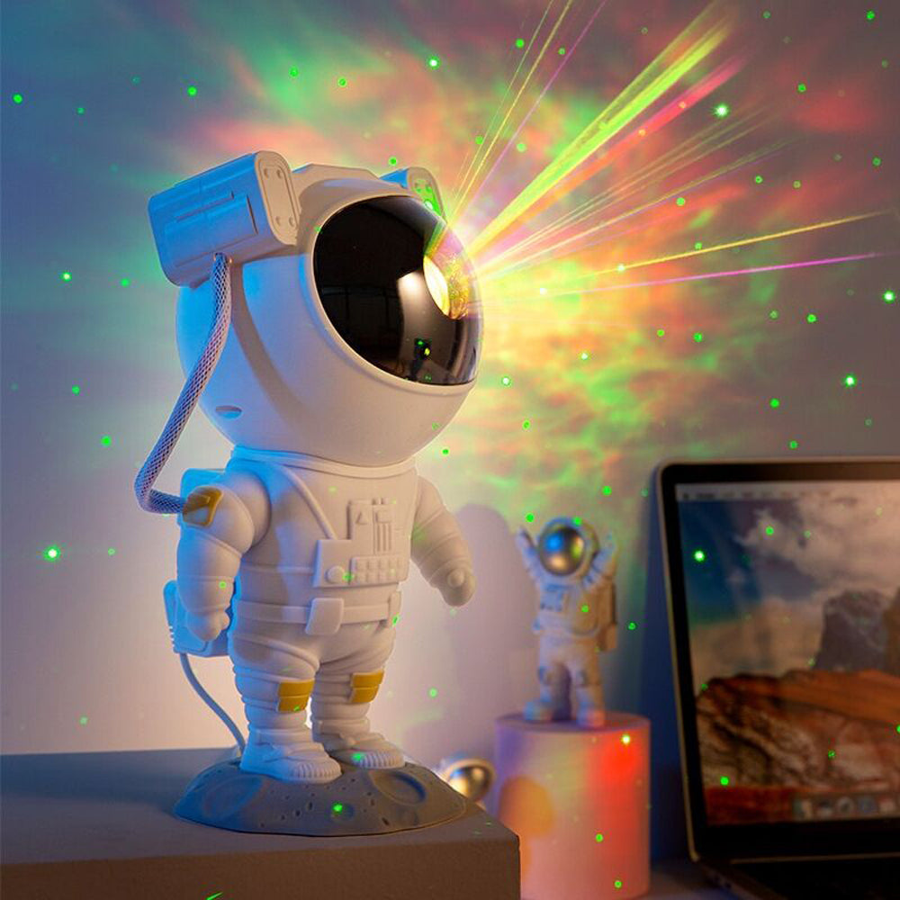 Creative Astronaut Galaxy Starry Sky Projector Nightlight USB Atmospher Bedroom Table Lamp - myETYN