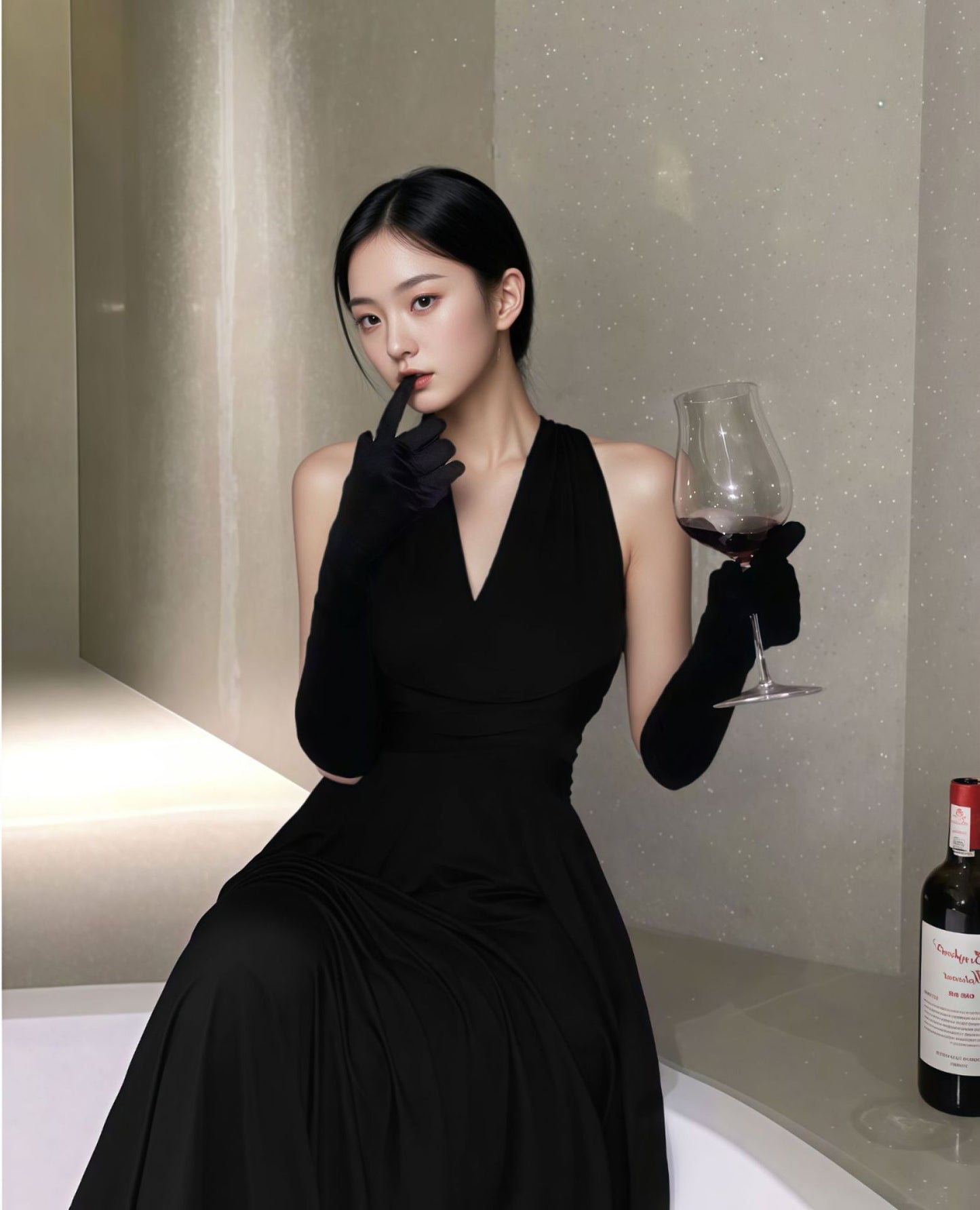 More Than Multiple Wear Rope Cross Backless Bandage One-piece Dress Women