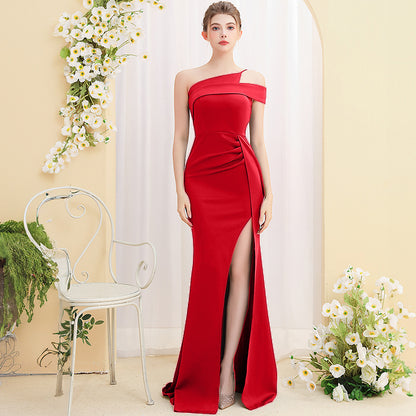 Elegant Fish Tail Evening Dress for Women