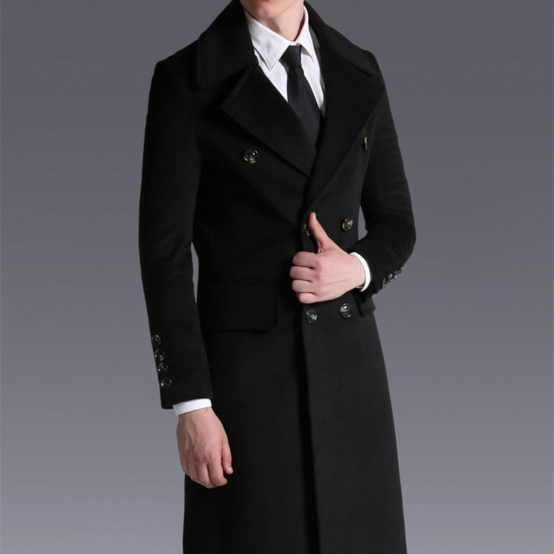 Business Coat With Large Lapel And Large Size Wool - myETYN