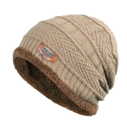 Men's Plus Fleece Knitted Hat Ladies - myETYN