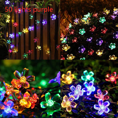 Solar String Lights LED Blossom Waterproof Outdoor Decoration