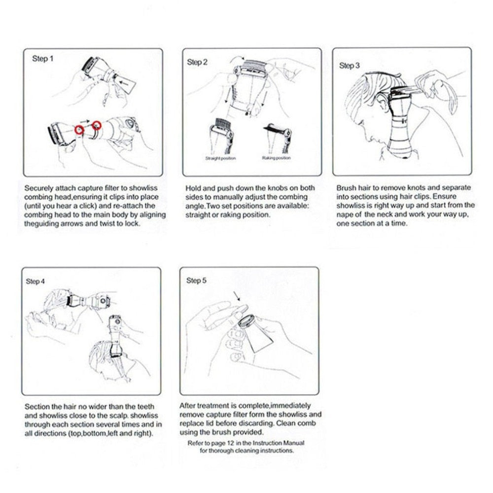 Electric Pet Lice Remover Comb - myETYN