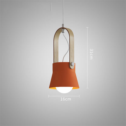 Nordic Loft LED Iron Pendant Lights Restaurant Room Bedroom