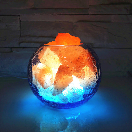 Crystal salt lamp negative ion lamp - myETYN