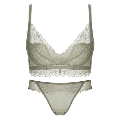 Breathable thin bra suit