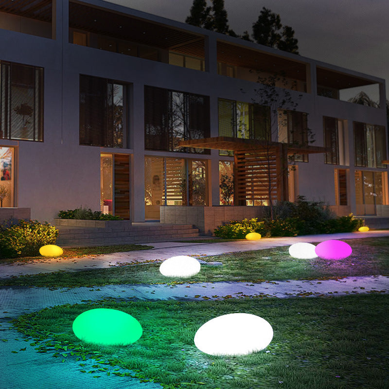 Solar light stone LED grass lamp - myETYN