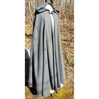 Long cape with hooded shawl - myETYN