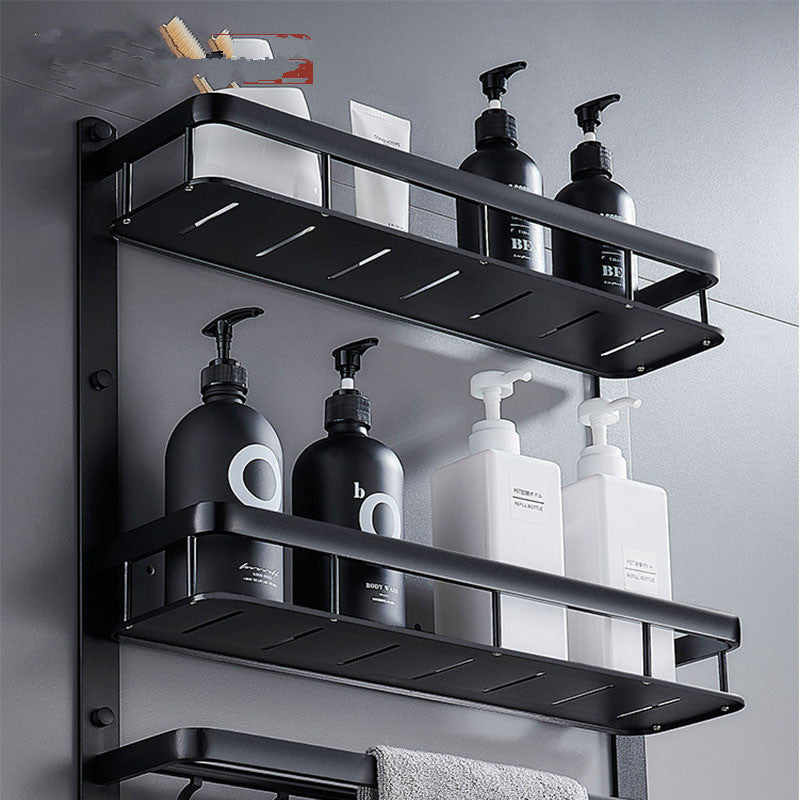 Nordic Minimalist Bathroom Vanity Free Punching Multifunctional Shelf