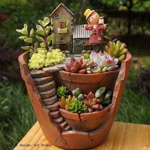 Hanging Garden Creative Succulent Flower Pot - myETYN