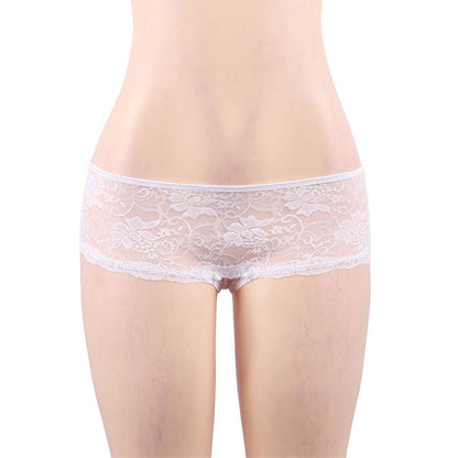 Sexy Underwear Sexy Open Lace Hollow Out Cutout out Tied Briefs - myETYN