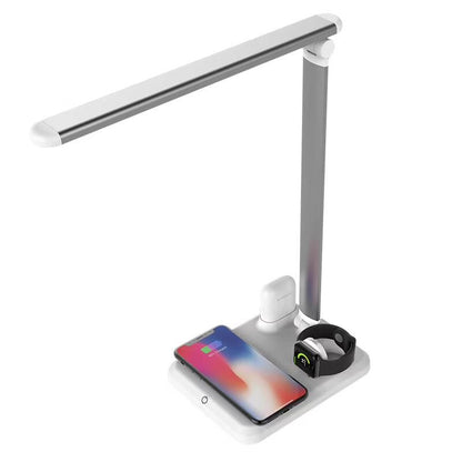 4 in 1 LED Desk Lamp Light Wireless Charger - myETYN