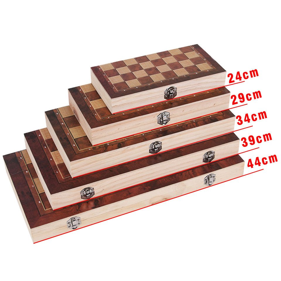 3 in 1 Backgammon Chess Set, New Design, Travel Chess Set, Board Material, Entertainment, Christmas Gift I64 - myetyn