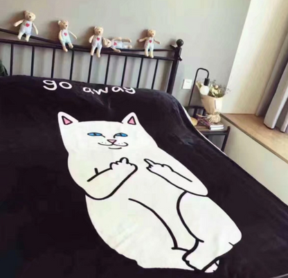 Cat Print Blanket: Cozy Comfort for Feline Enthusiasts