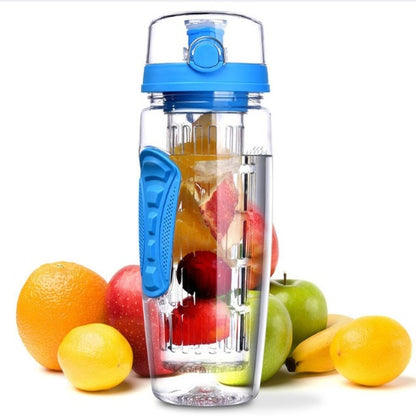 Free Fruit Infuser Juice Shaker Bottle Portable Climbing Camp Bottle