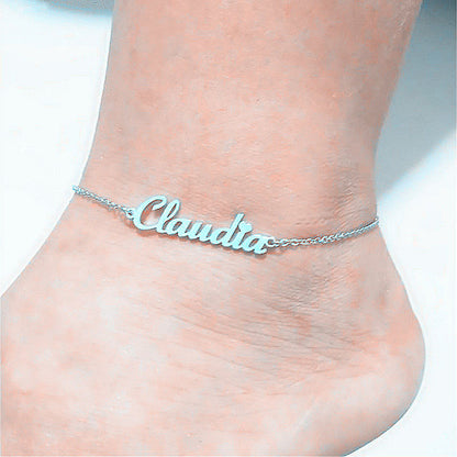 DIY name custom anklet - myETYN