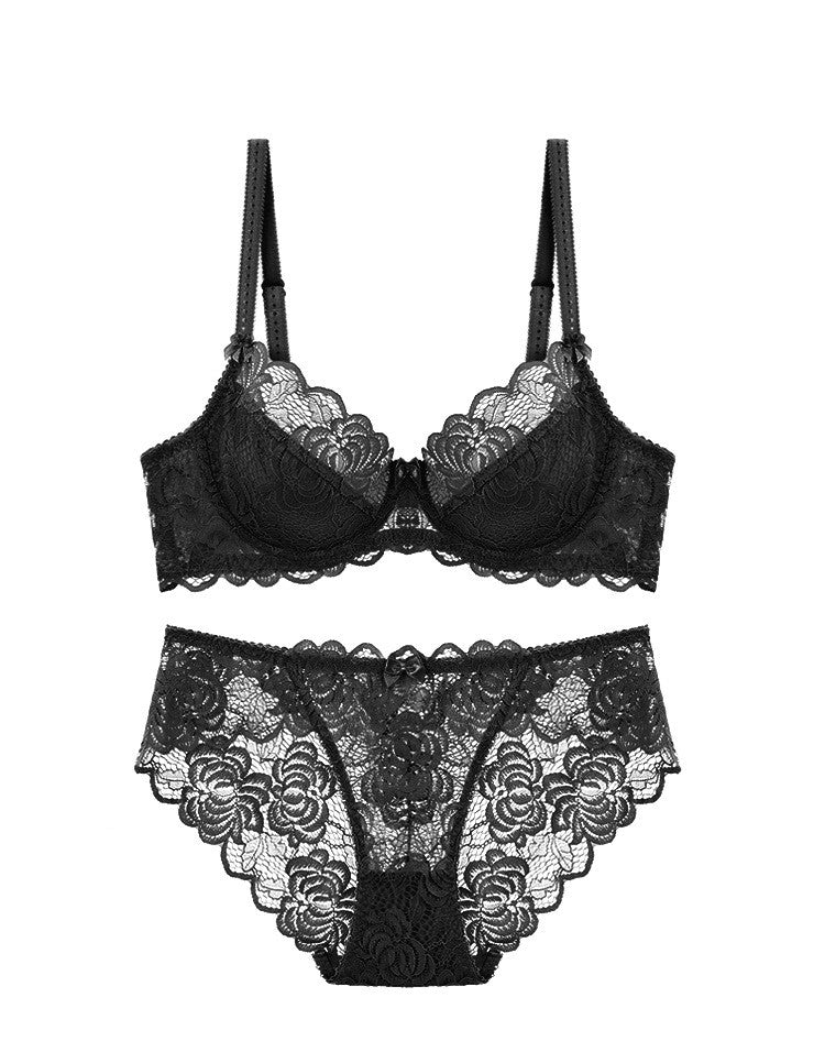 Lace bra suit