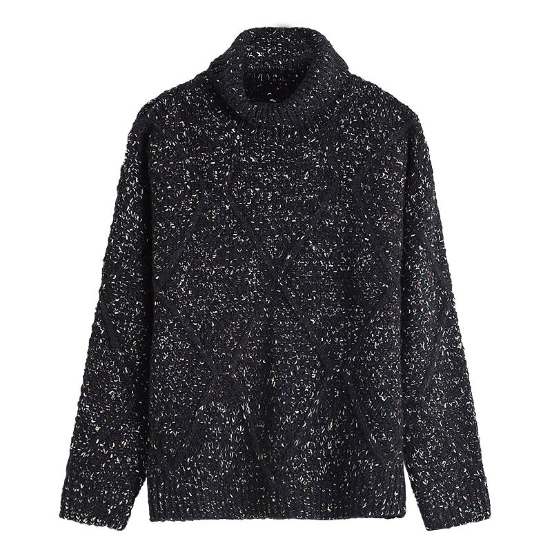 Women's High Neck Mohair Sweater – Autumn & Winter Collection