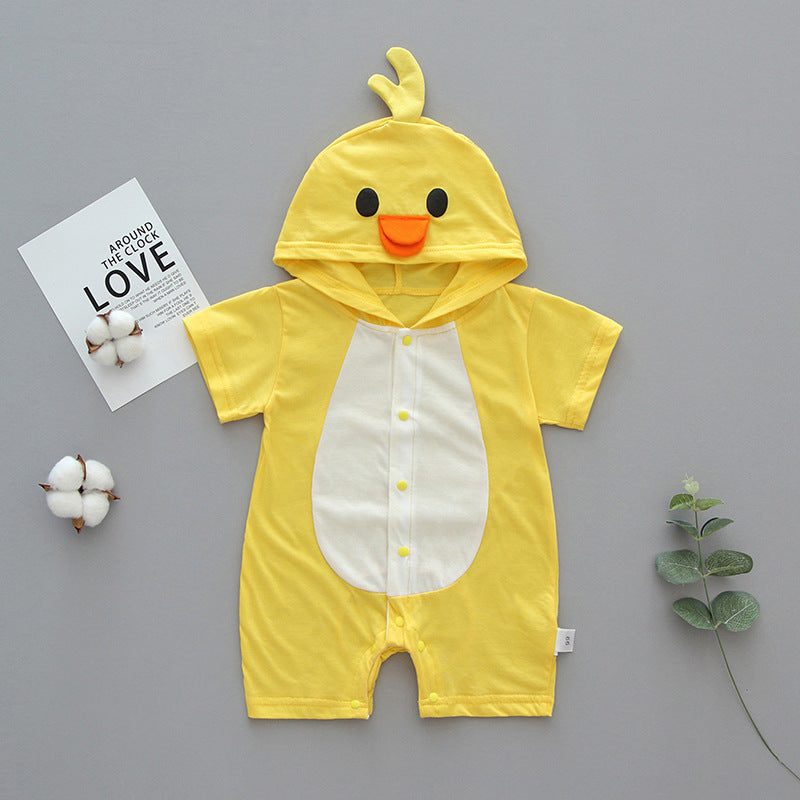 Summer baby romper for men and women