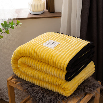 Magic Fleece Blanket: Multifunctional and Extra-Thick for Nap or Air Conditioning Use