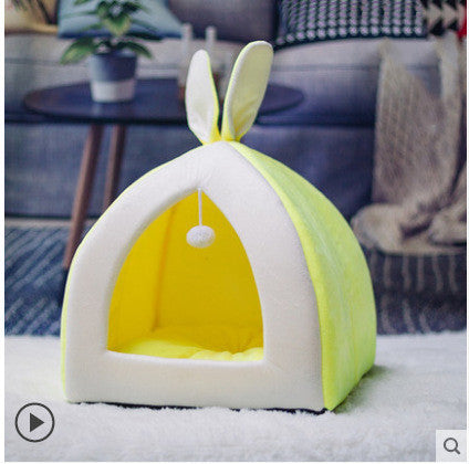 Indoor Cat House - Cozy Pet Nest for Sleeping & Relaxation