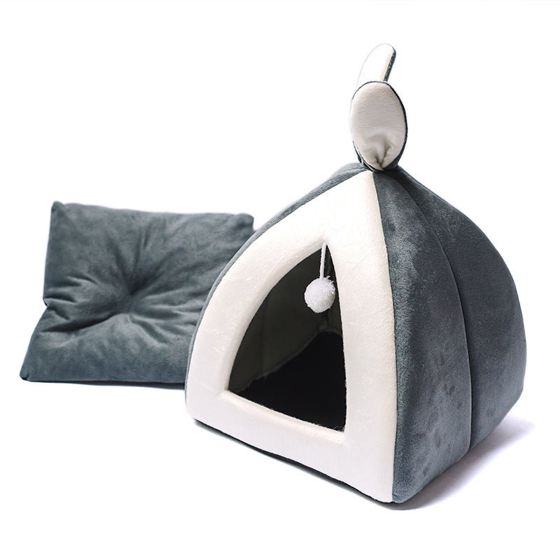 Indoor Cat House - Cozy Pet Nest for Sleeping & Relaxation