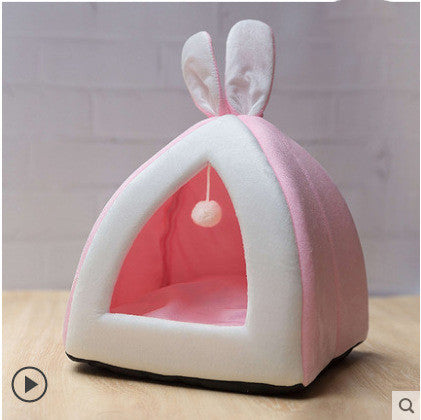 Indoor Cat House - Cozy Pet Nest for Sleeping & Relaxation